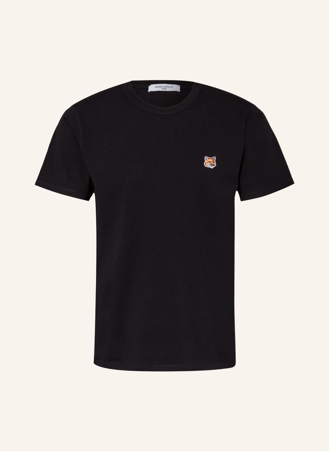 Maison Kitsuné T-Shirt schwarz