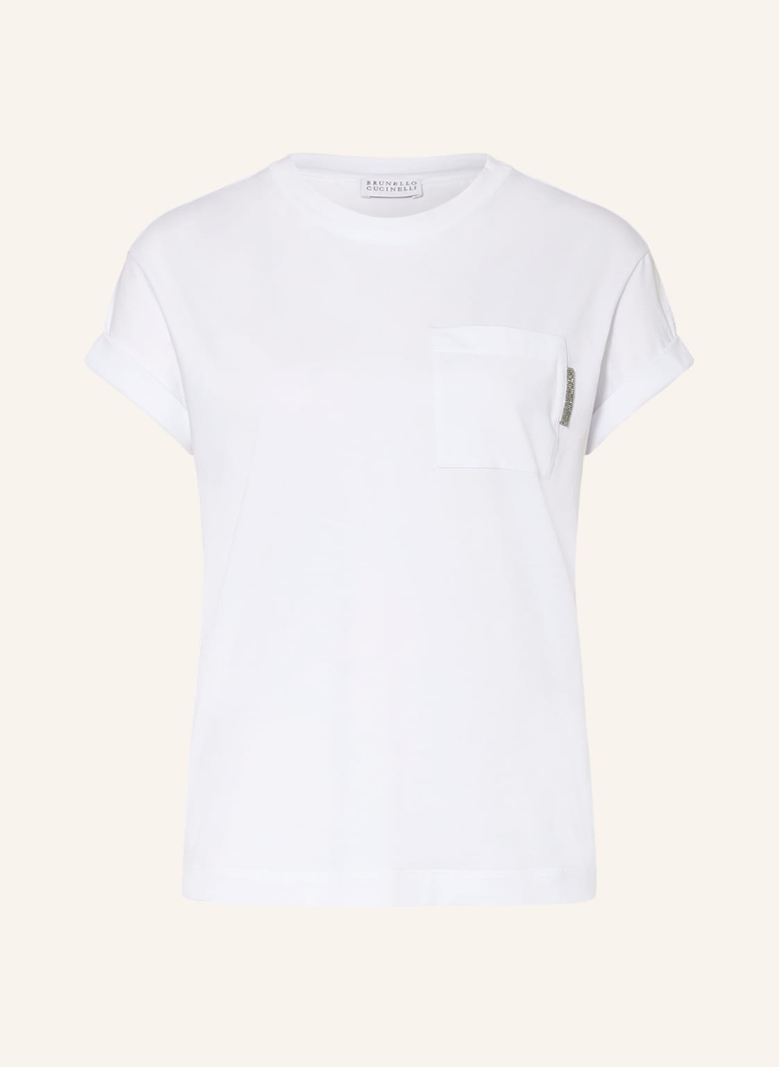 Image of Brunello Cucinelli T-Shirt weiss