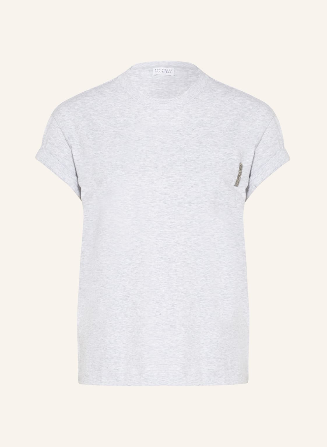 Image of Brunello Cucinelli T-Shirt silber