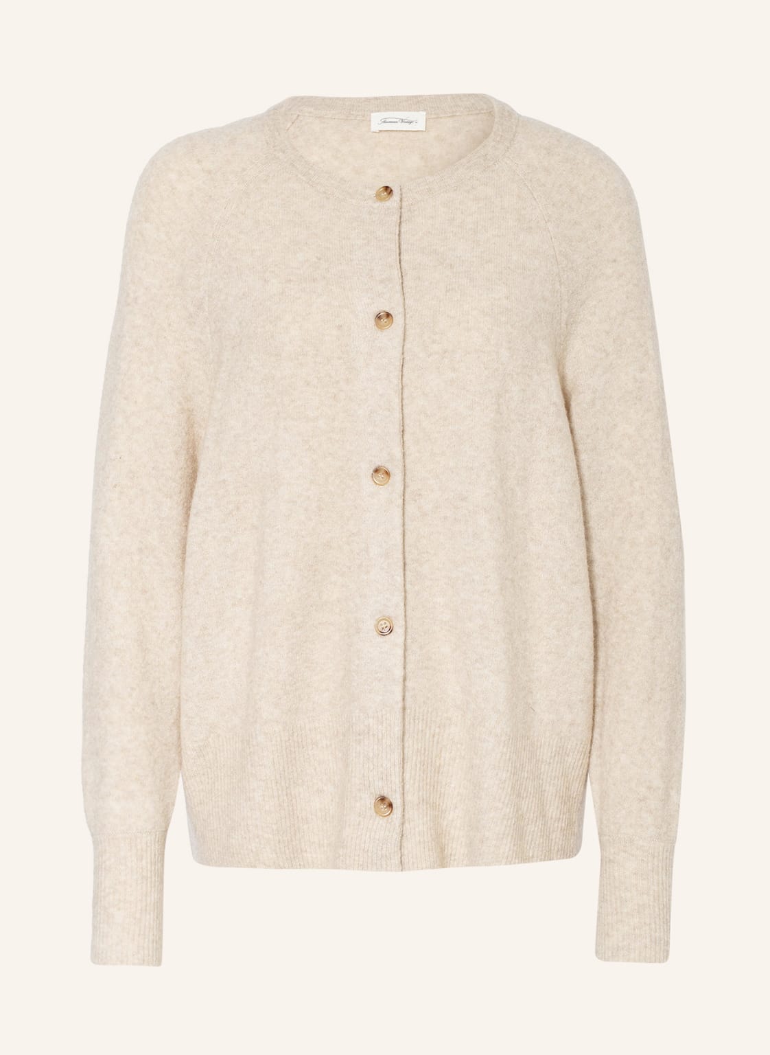 Image of American Vintage Strickjacke Dam beige