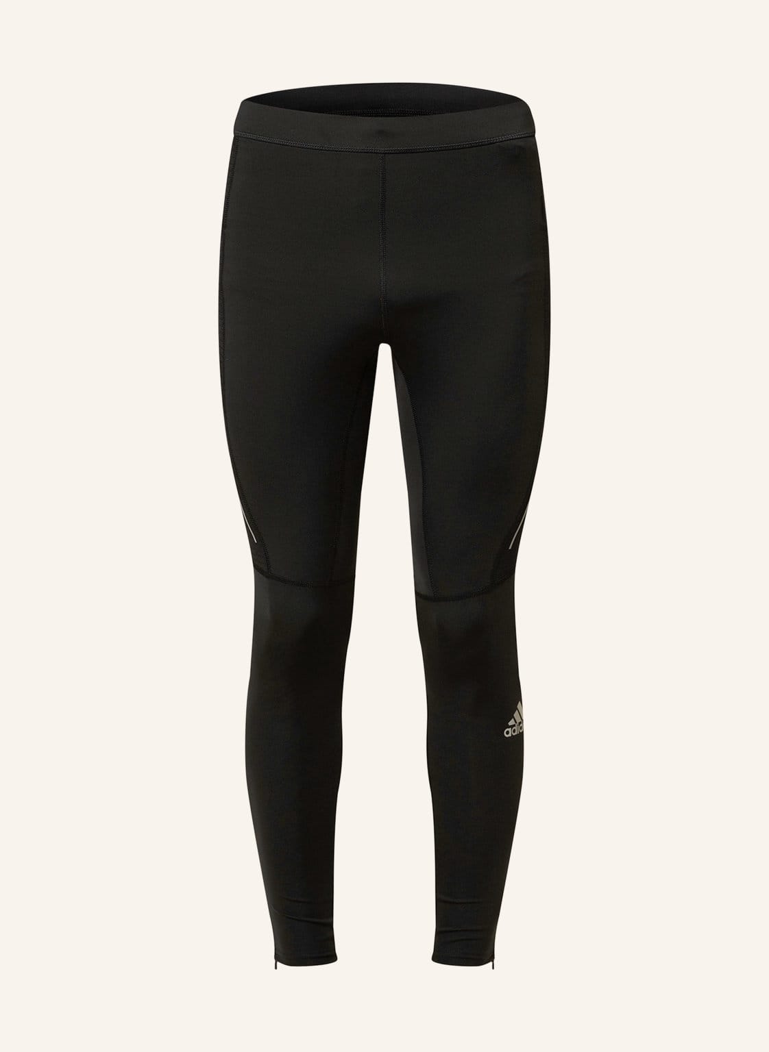Image of Adidas Tights Own The Run Mit Mesh-Einsätzen schwarz