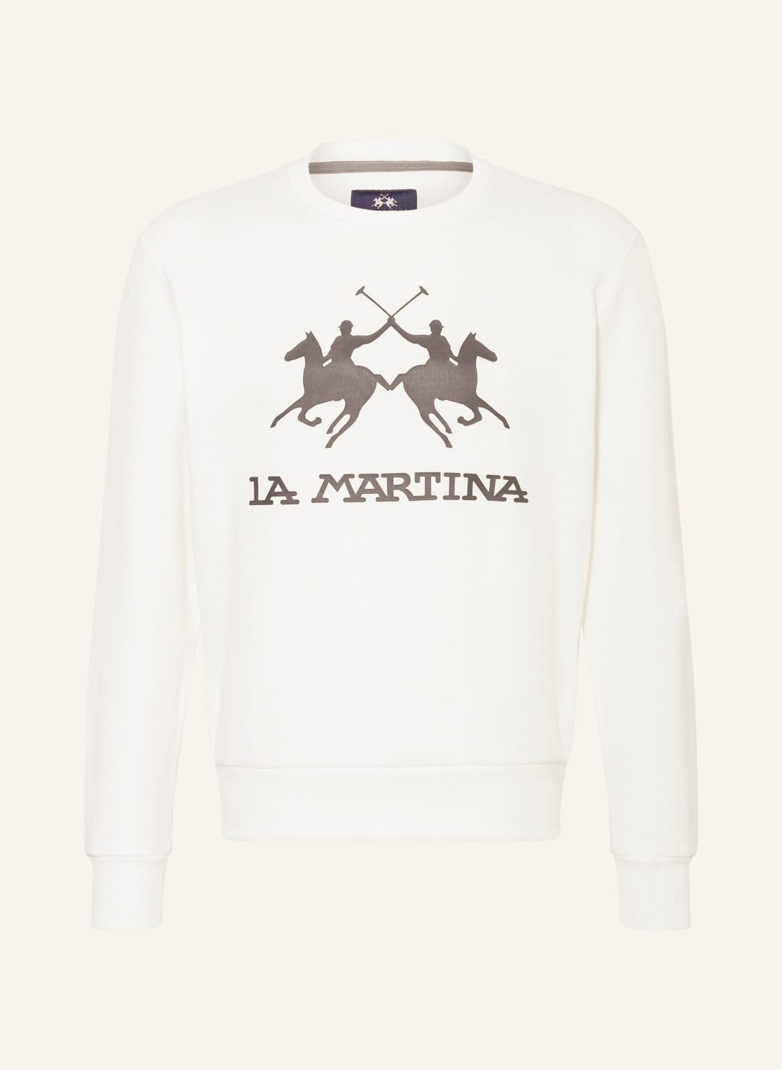 Image of La Martina Sweatshirt weiss