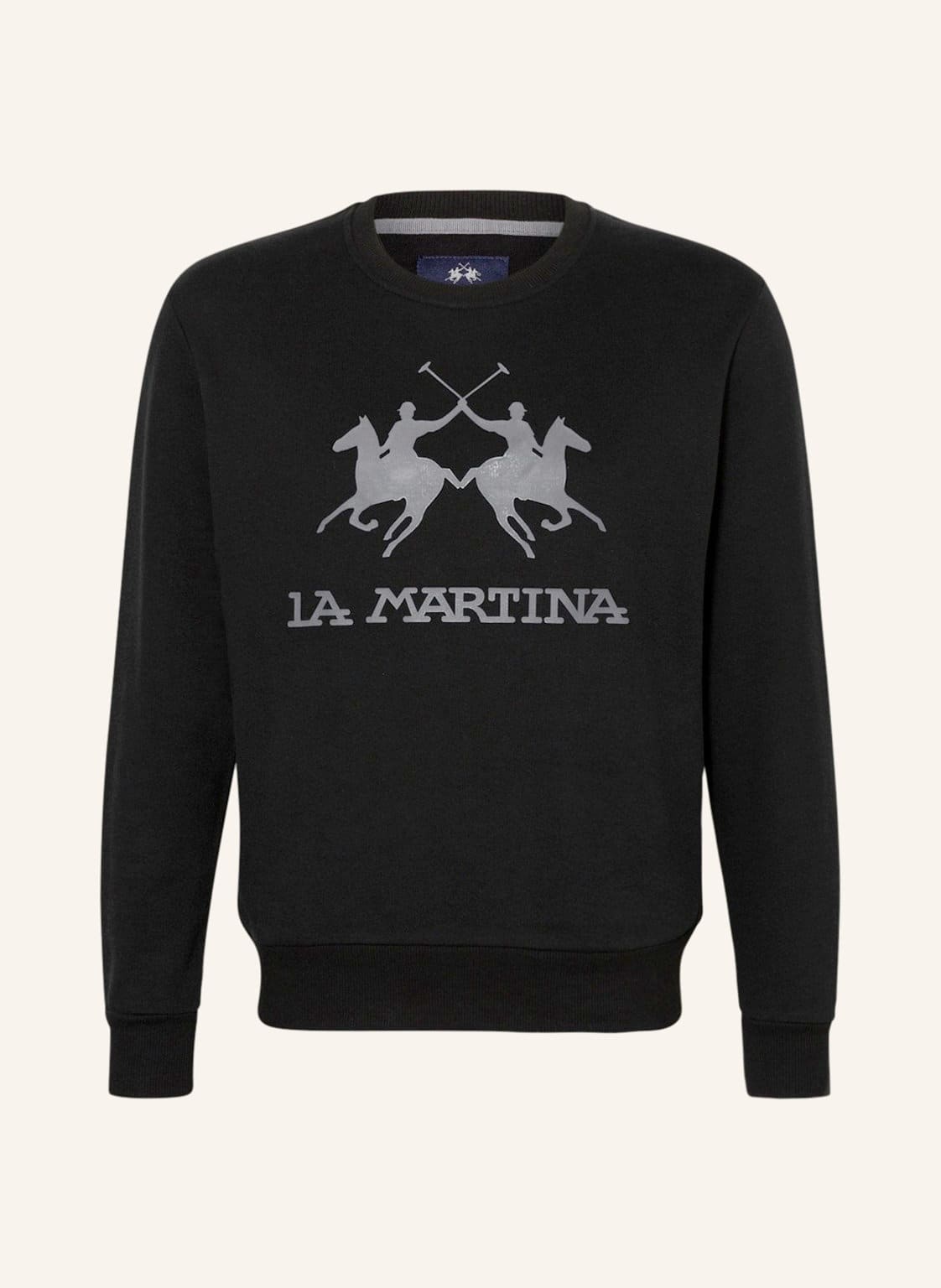Image of La Martina Sweatshirt schwarz