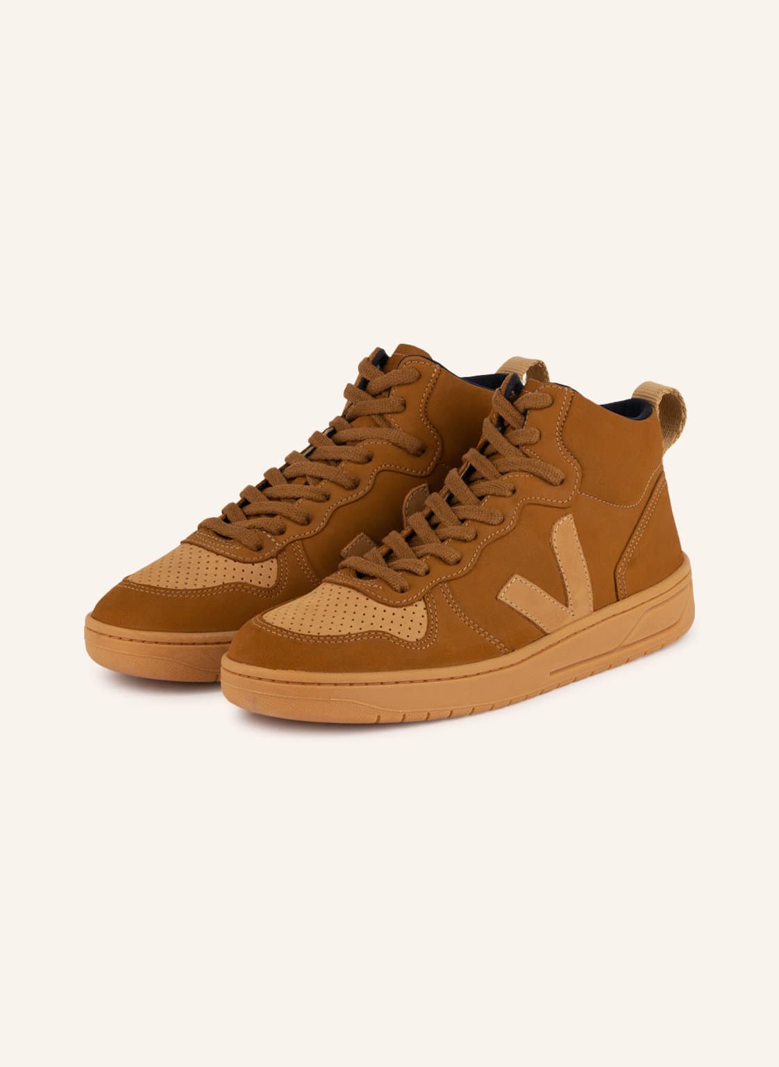 Image of Veja Hightop-Sneaker V-15 braun