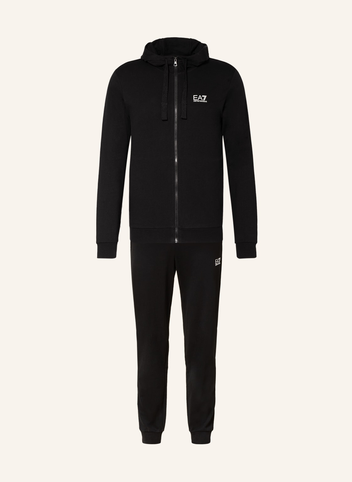 Image of ea7 Emporio Armani Trainingsanzug schwarz