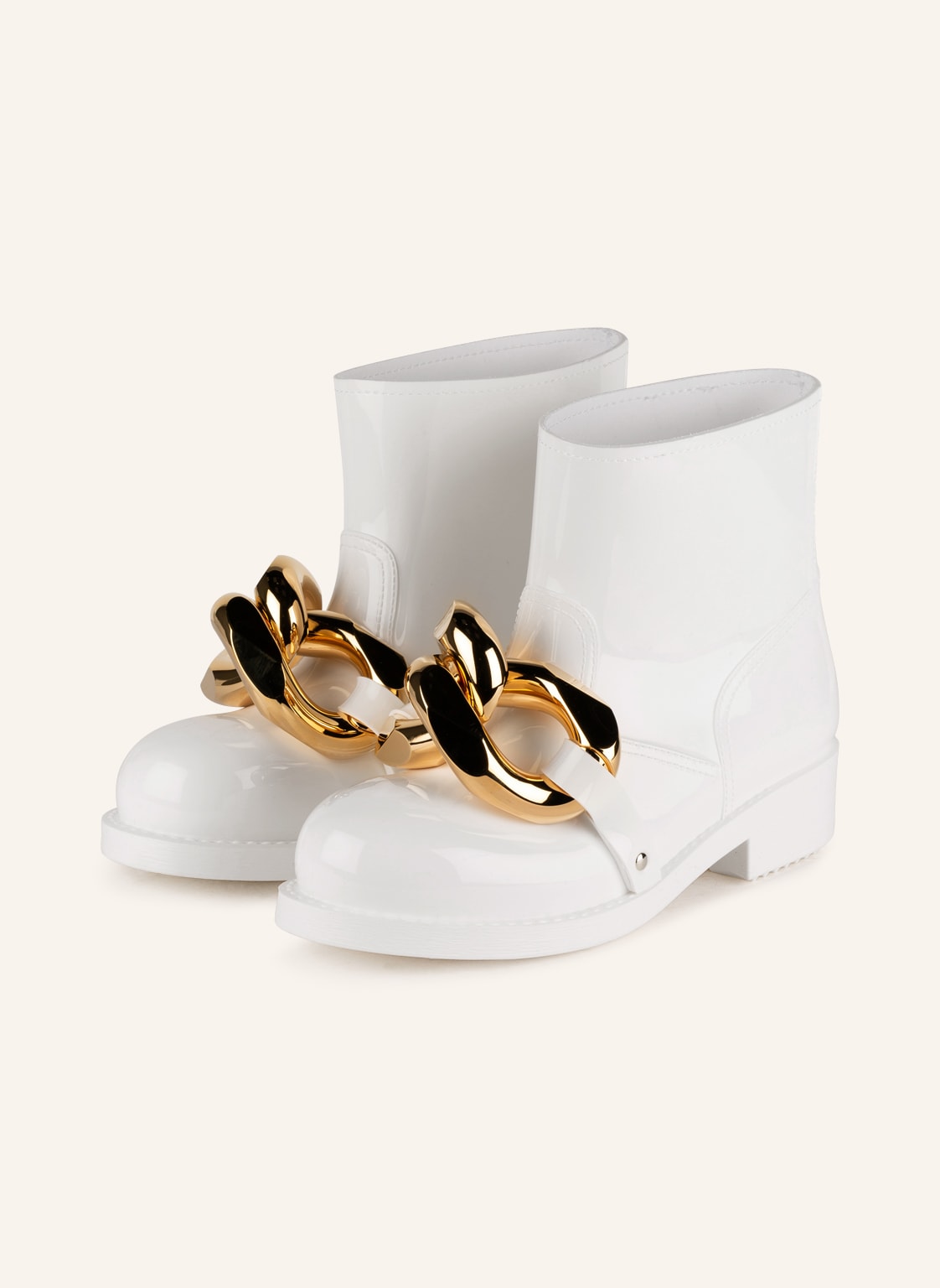 Image of Jw Anderson Gummi-Boots Chain weiss