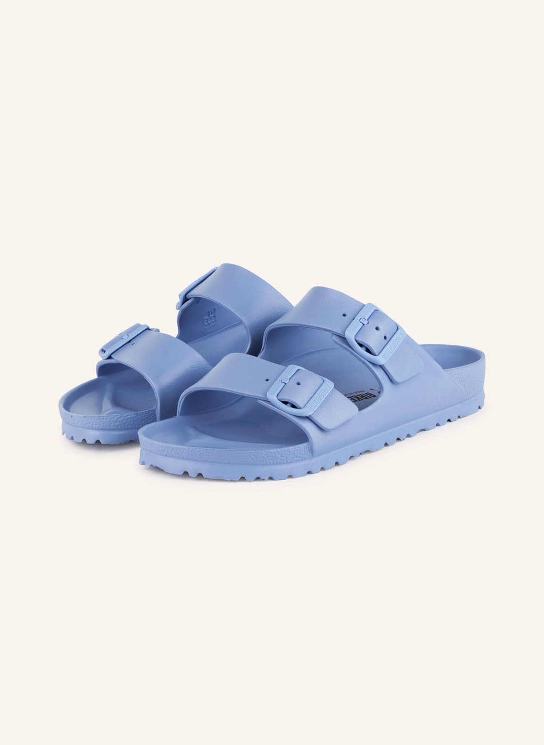 Birkenstock Pantoletten Arizona Eva blau