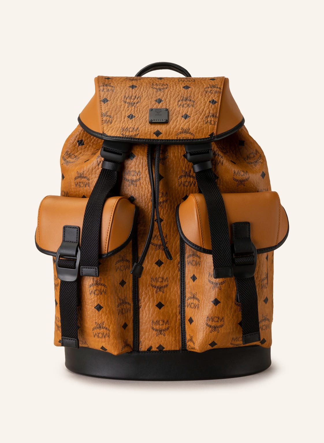 Image of Mcm Rucksack Brandenburg Visetos braun