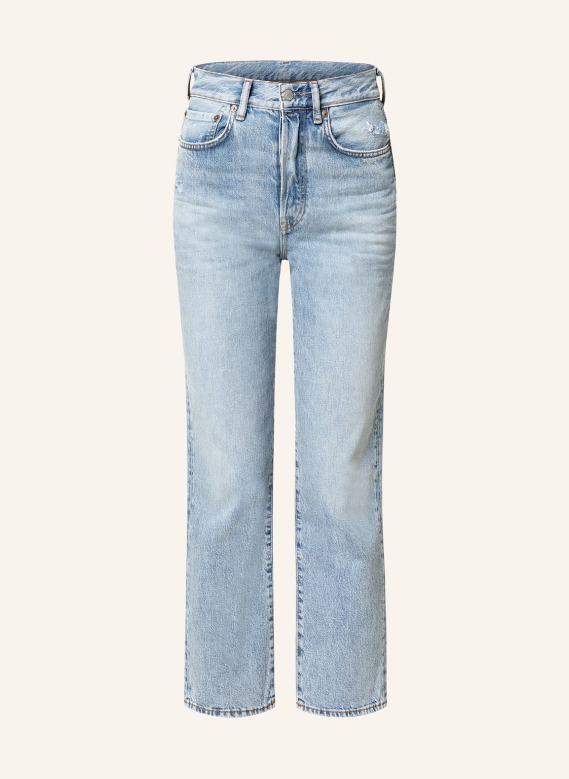 Image of Acne Studios 7/8-Jeans blau