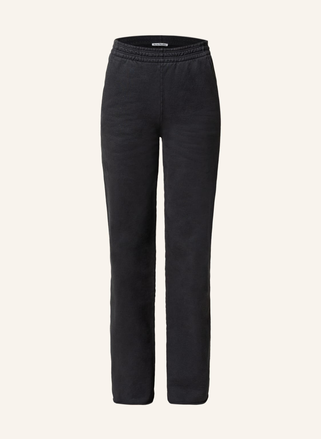 Image of Acne Studios Hose Im Jogging-Stil schwarz