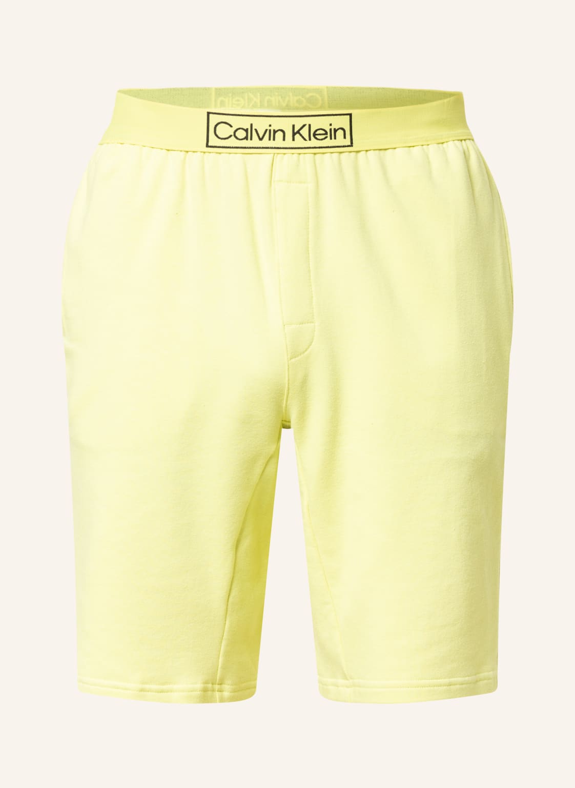 Image of Calvin Klein Lounge-Shorts Ck Reimagined Heritage gelb