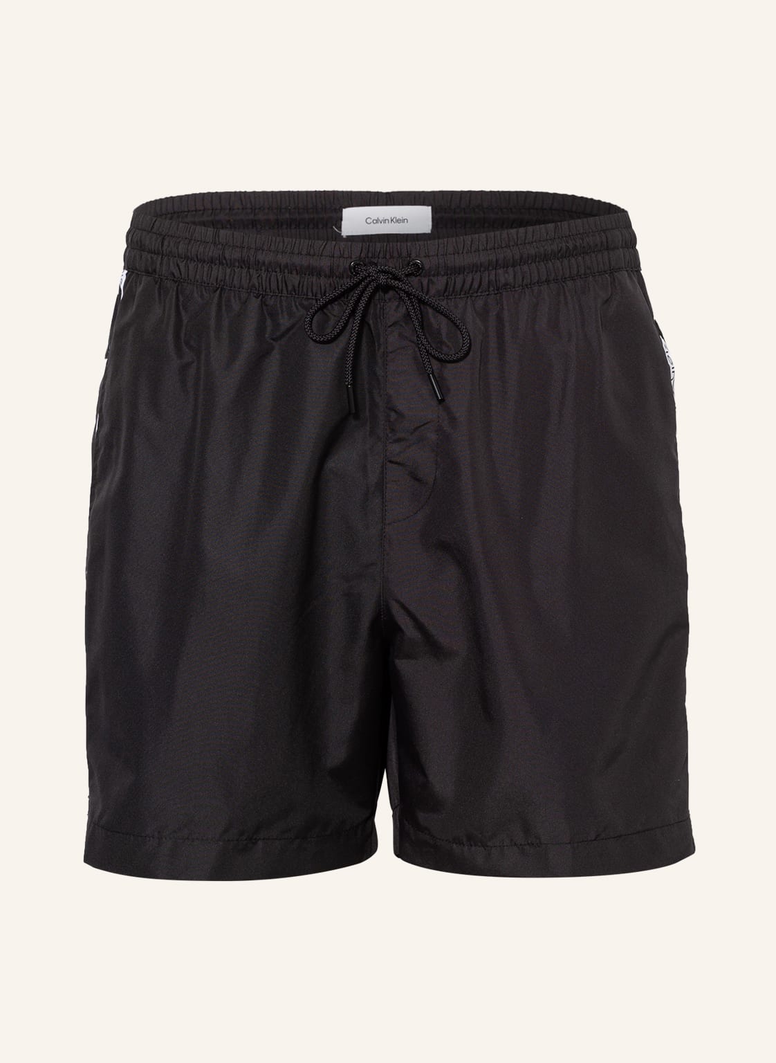 Image of Calvin Klein Badeshorts Logo Tape schwarz