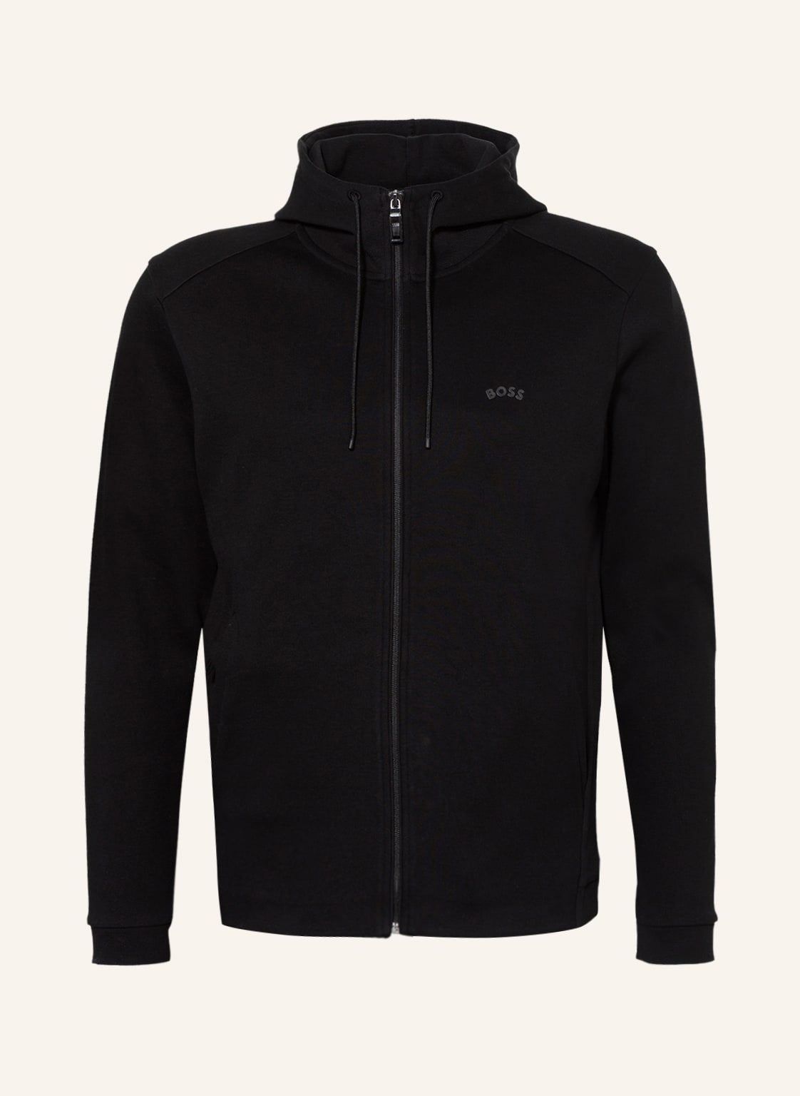 Image of Boss Sweatjacke Saggy schwarz