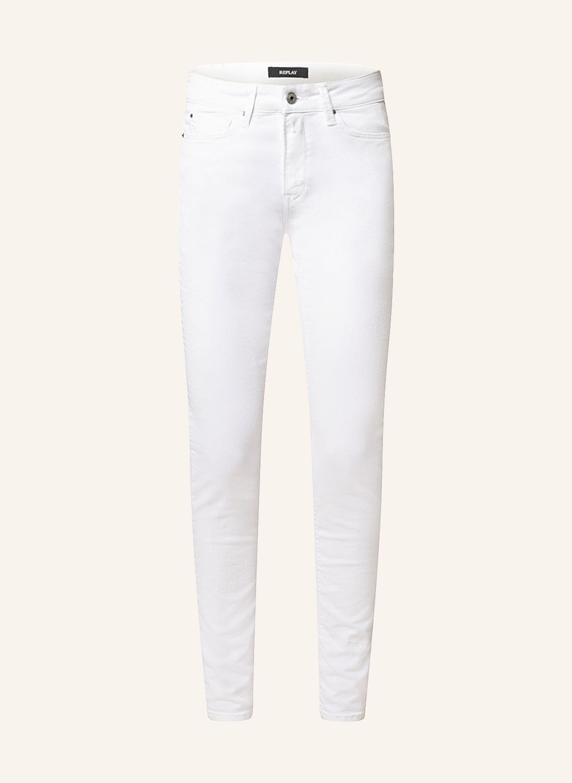 Image of Replay Skinny Jeans Luzien weiss