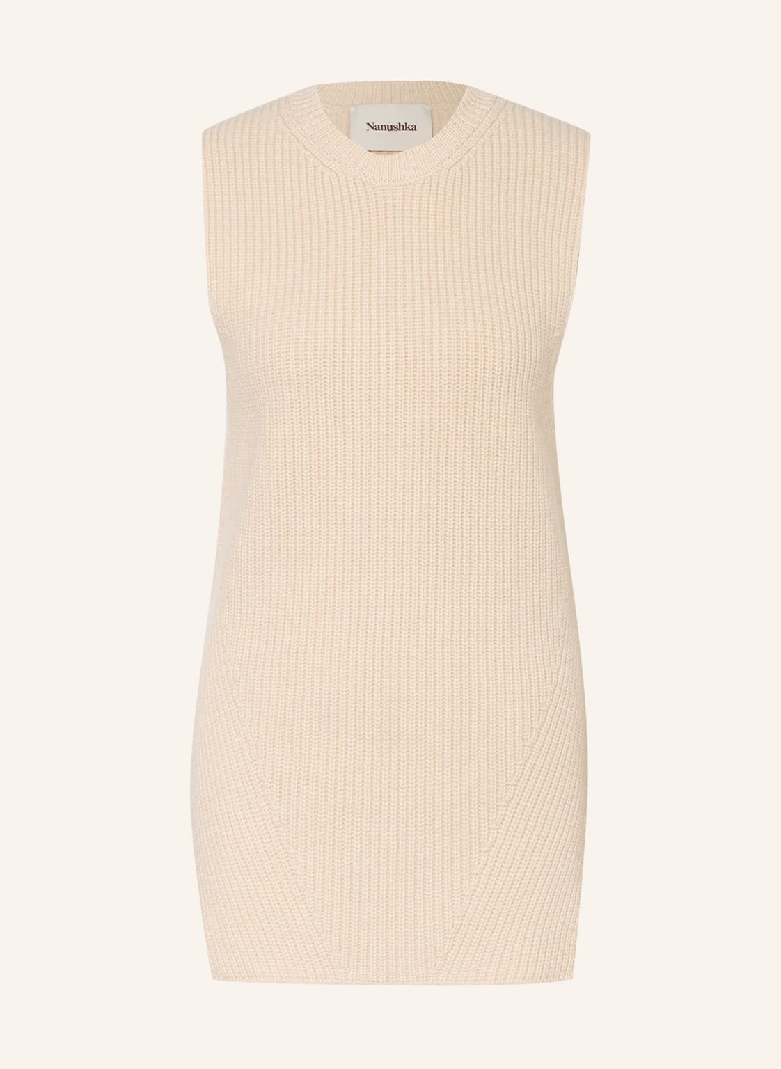 Image of Nanushka Pullunder Leela beige