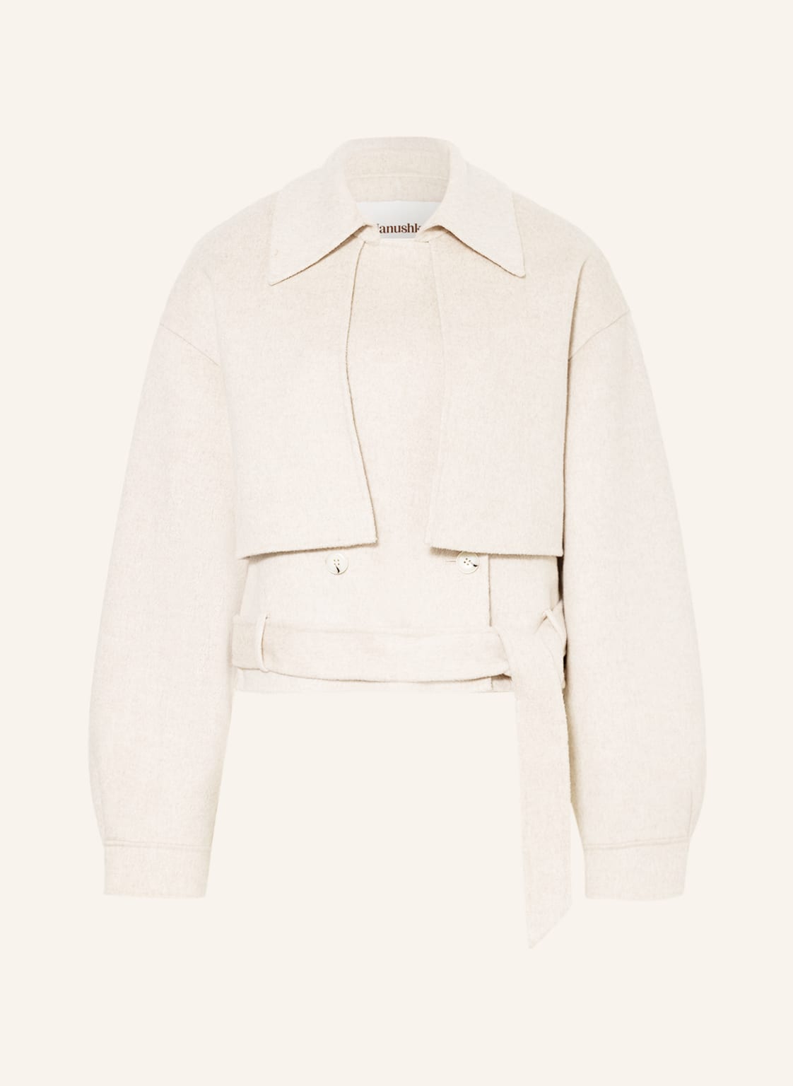 Image of Nanushka Jacke Satoyo beige