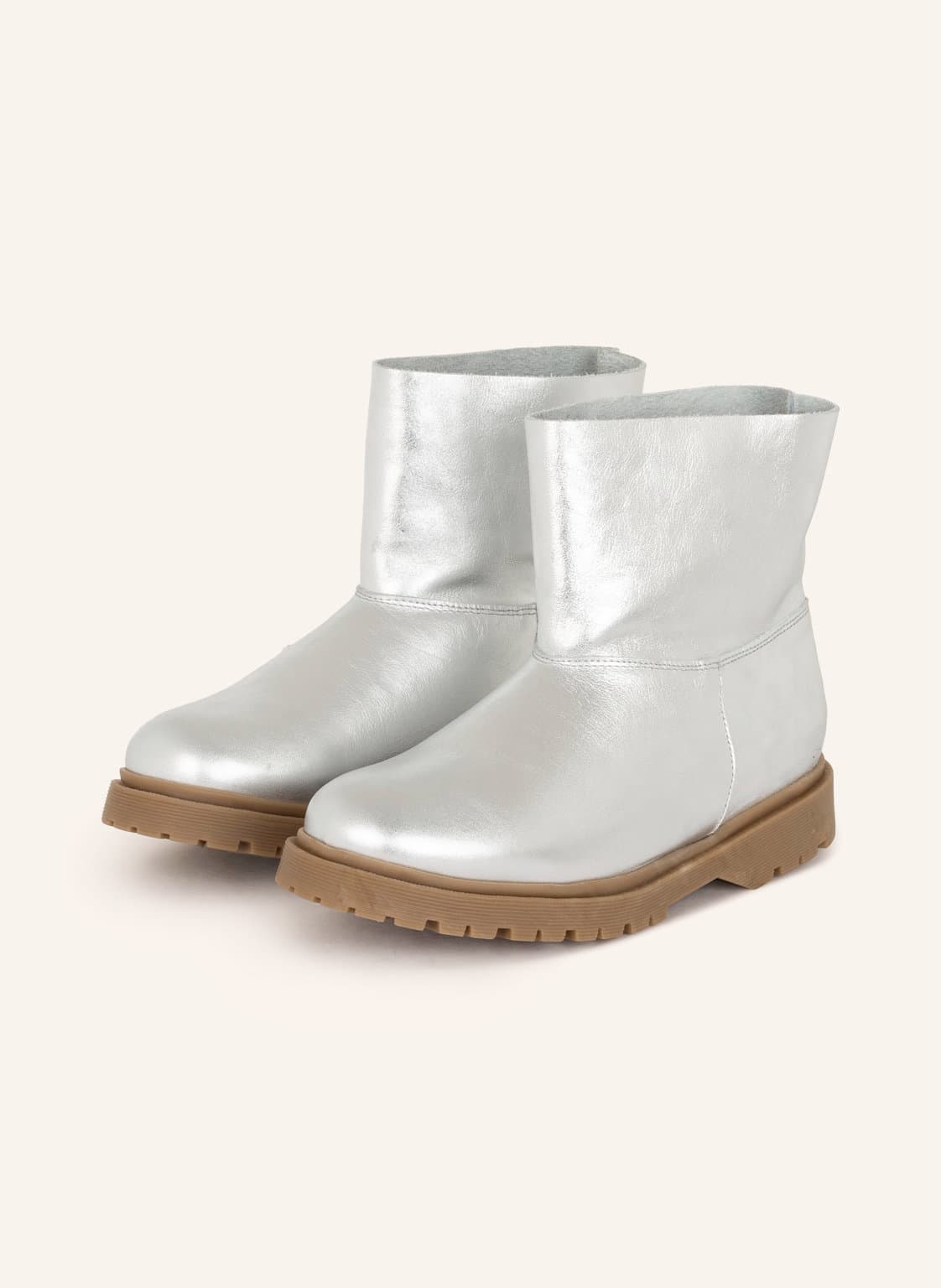 Image of Cha Biker Boots silber