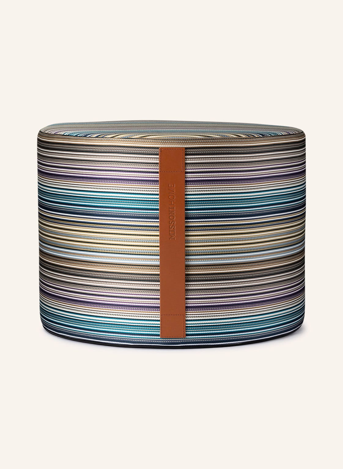 Image of Missoni Home Pouf Jenkins blau