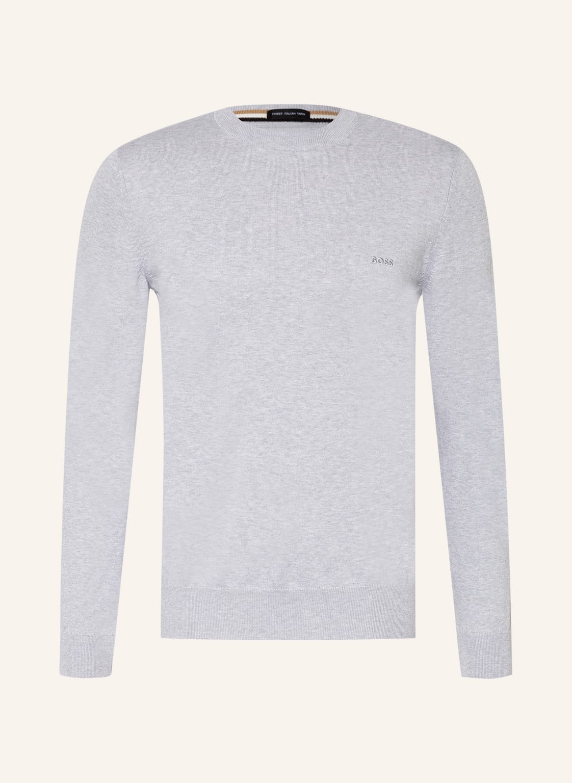 Image of Boss Pullover Pacas grau