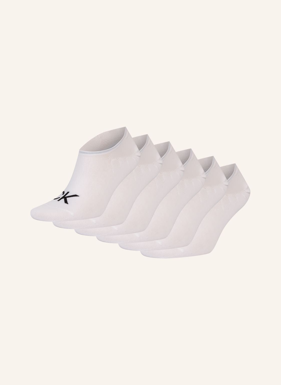 Image of Calvin Klein 6er-Pack Füßlinge weiss