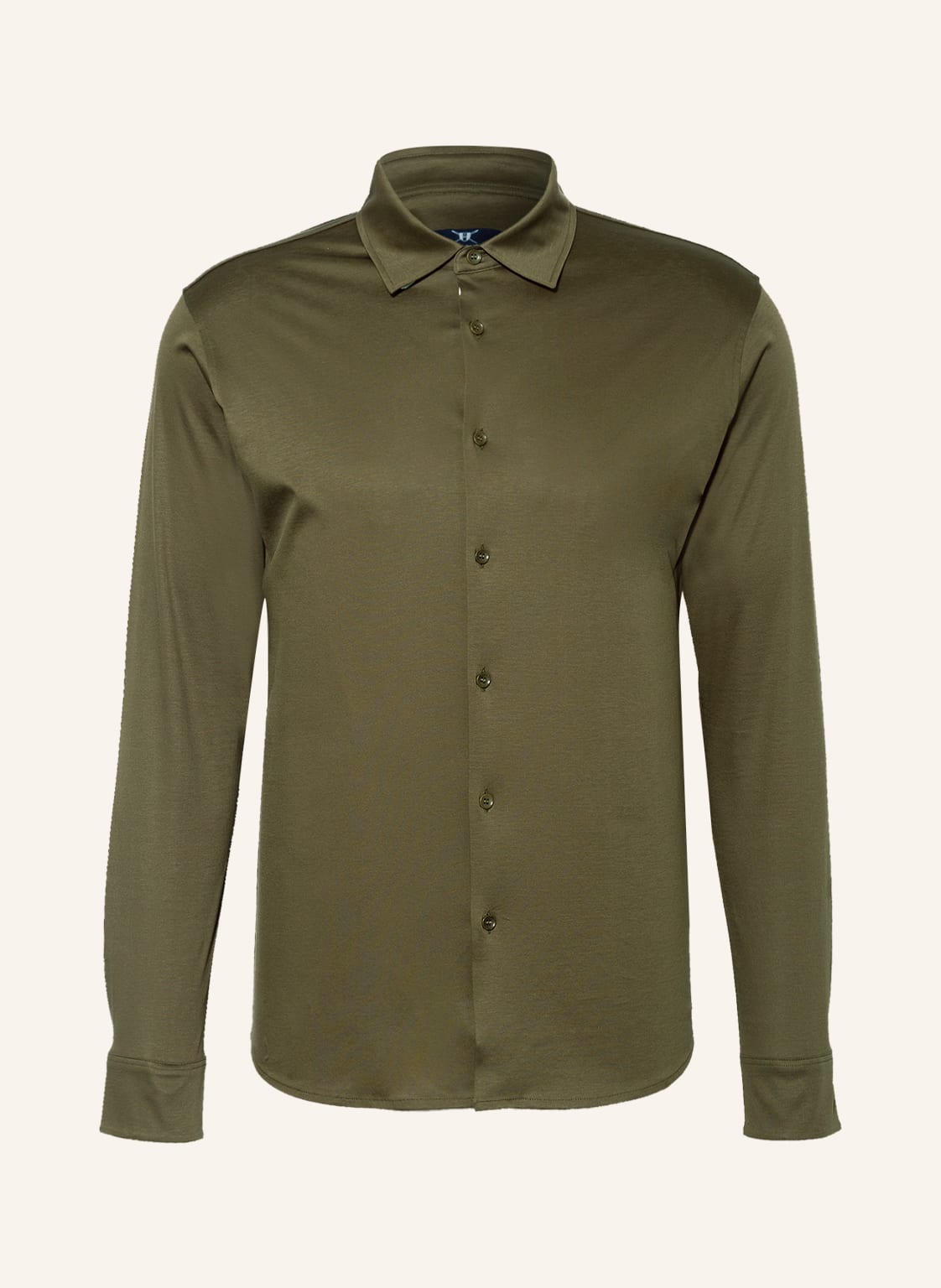 Image of Strokesman's Jerseyhemd Slim Fit gruen