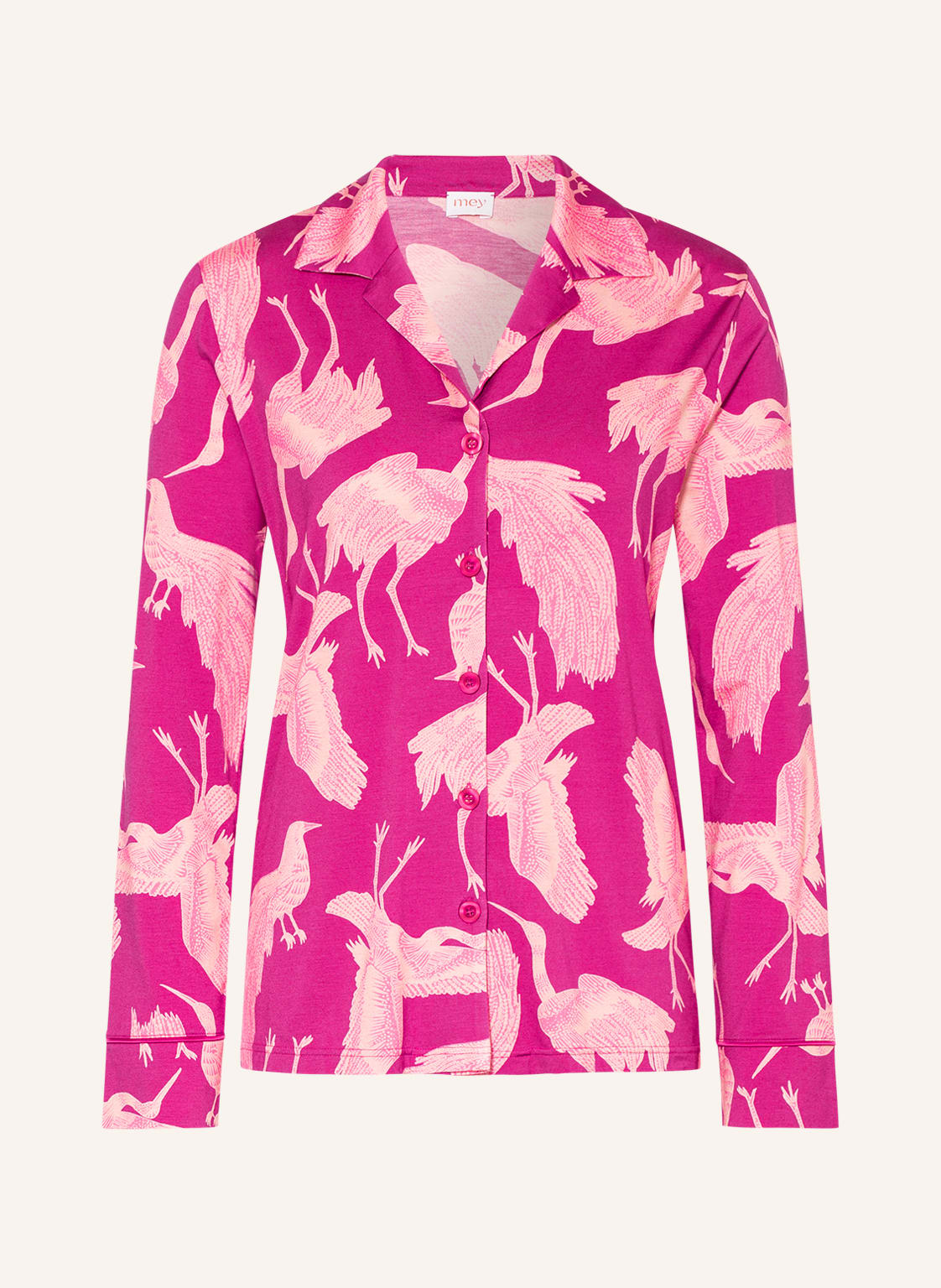 Image of Mey Schlafshirt Serie Kyra pink