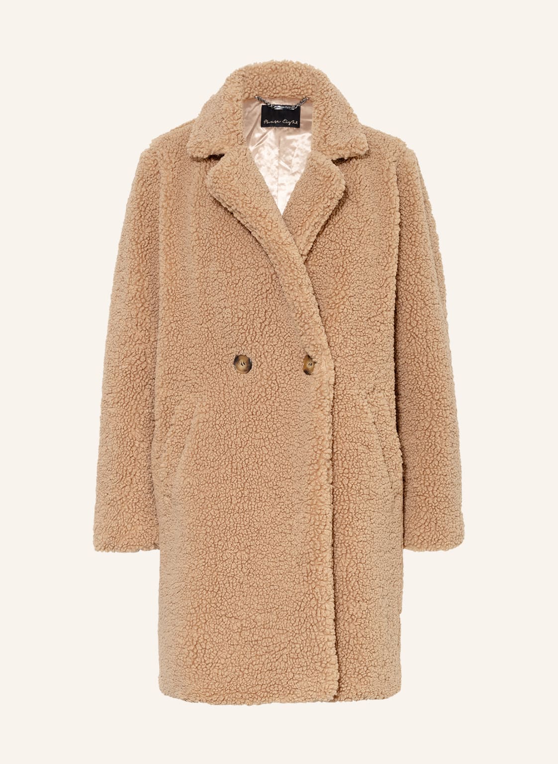 Image of Phase Eight Teddyfell-Mantel Katherine braun