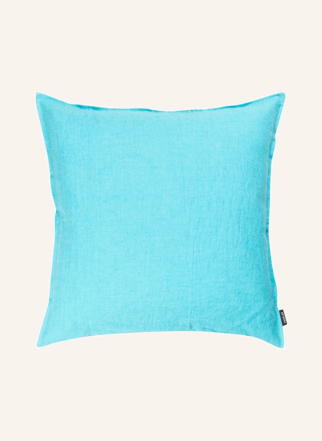 Image of Proflax Dekokissenhülle Sven Aus Leinen blau