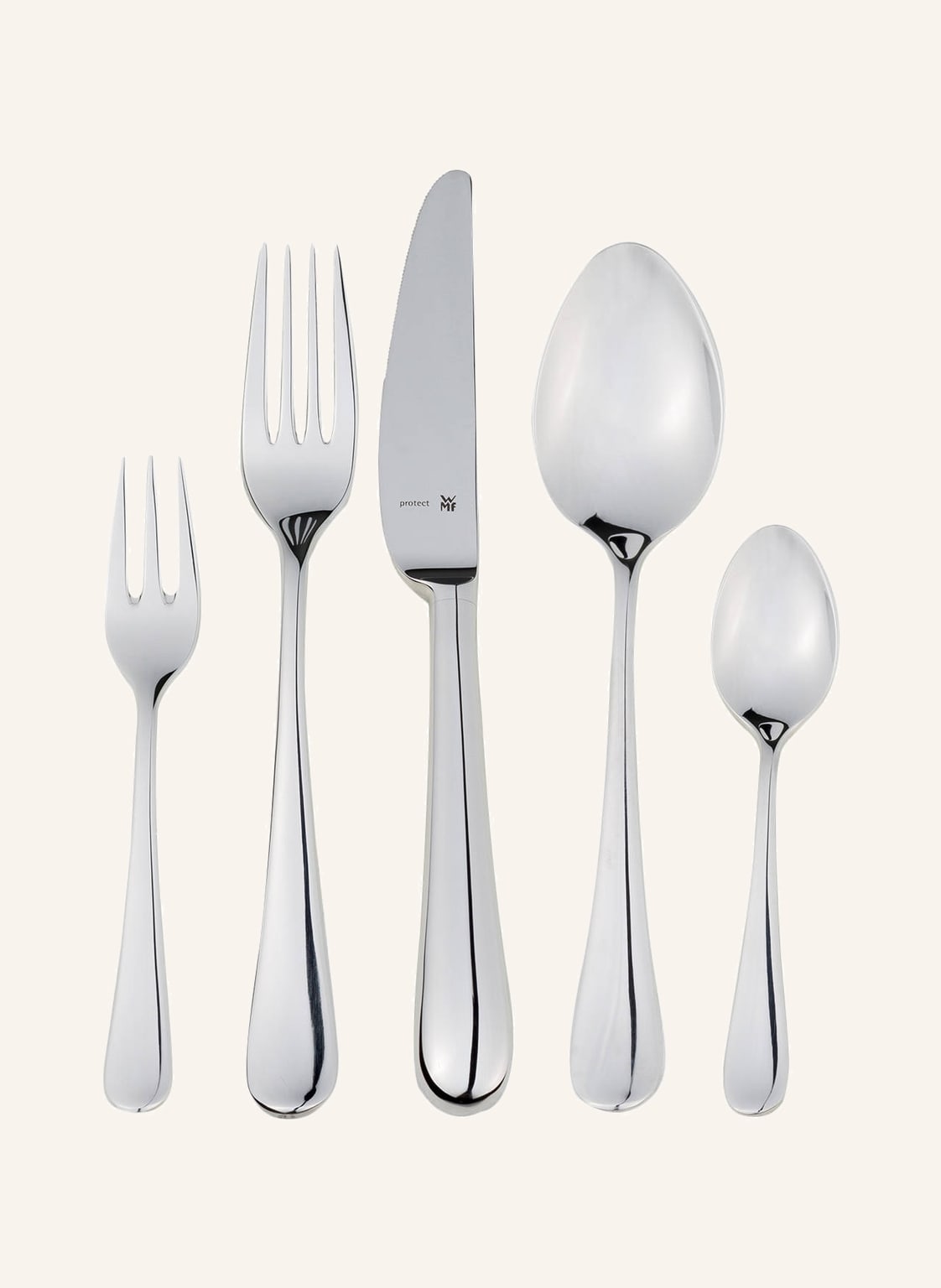 Image of Wmf 66-Tlg. Besteckset Merit silber
