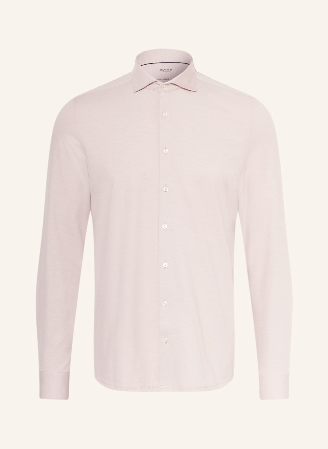 Image of Olymp Jerseyhemd Level Five 24/Seven Body Fit beige