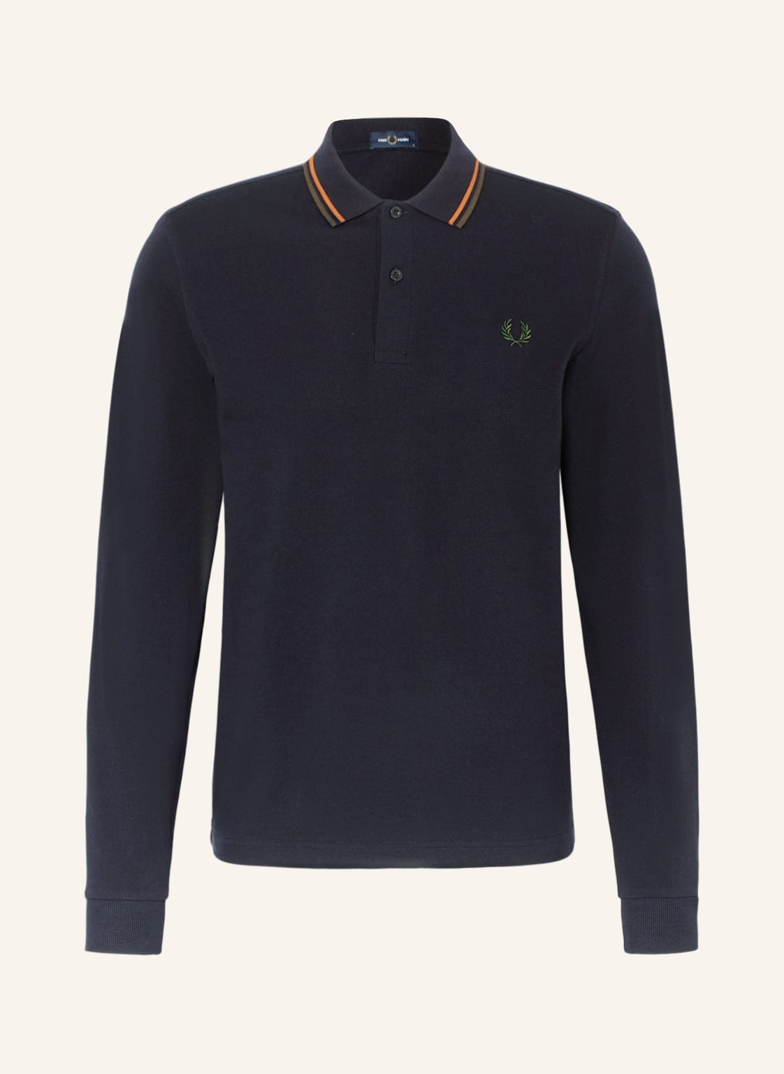 Image of Fred Perry Piqué-Poloshirt m3636 Regular Fit blau