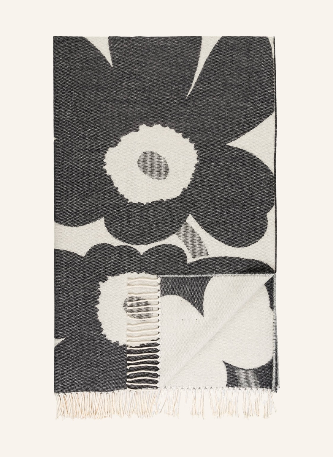 Image of Marimekko Plaid Unikko schwarz
