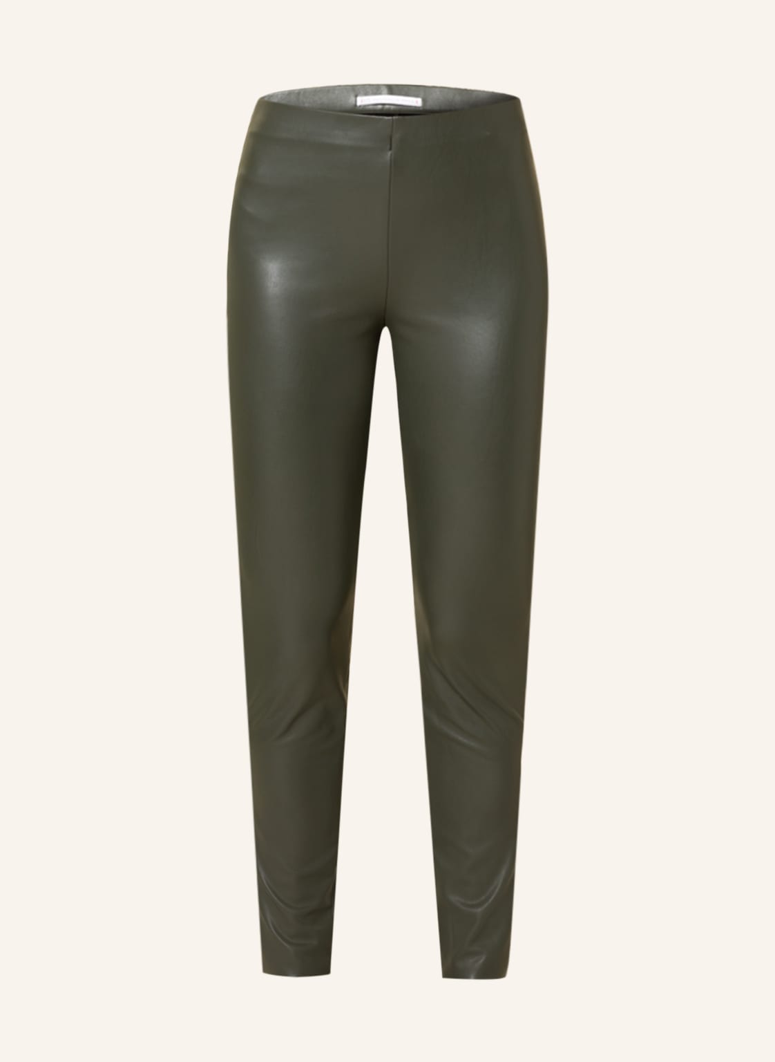 Image of Raffaello Rossi Leggings Resa In Lederoptik gruen