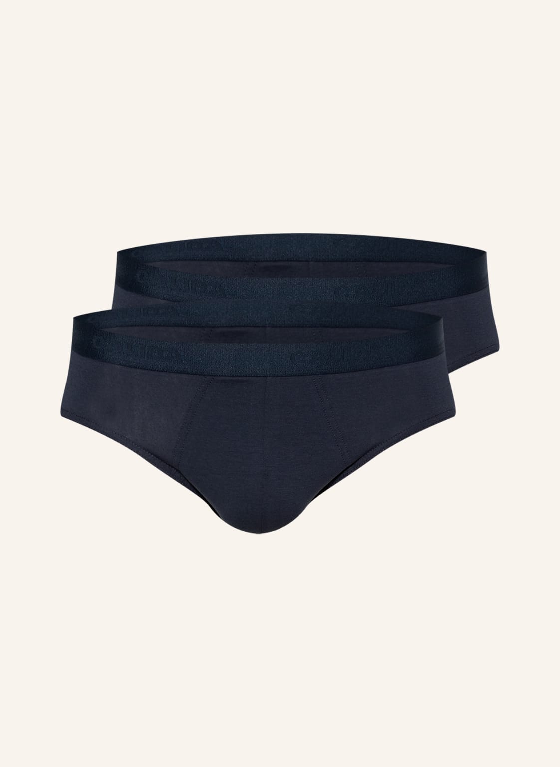 Image of Calida 3er-Pack Slips Natural Benefit blau