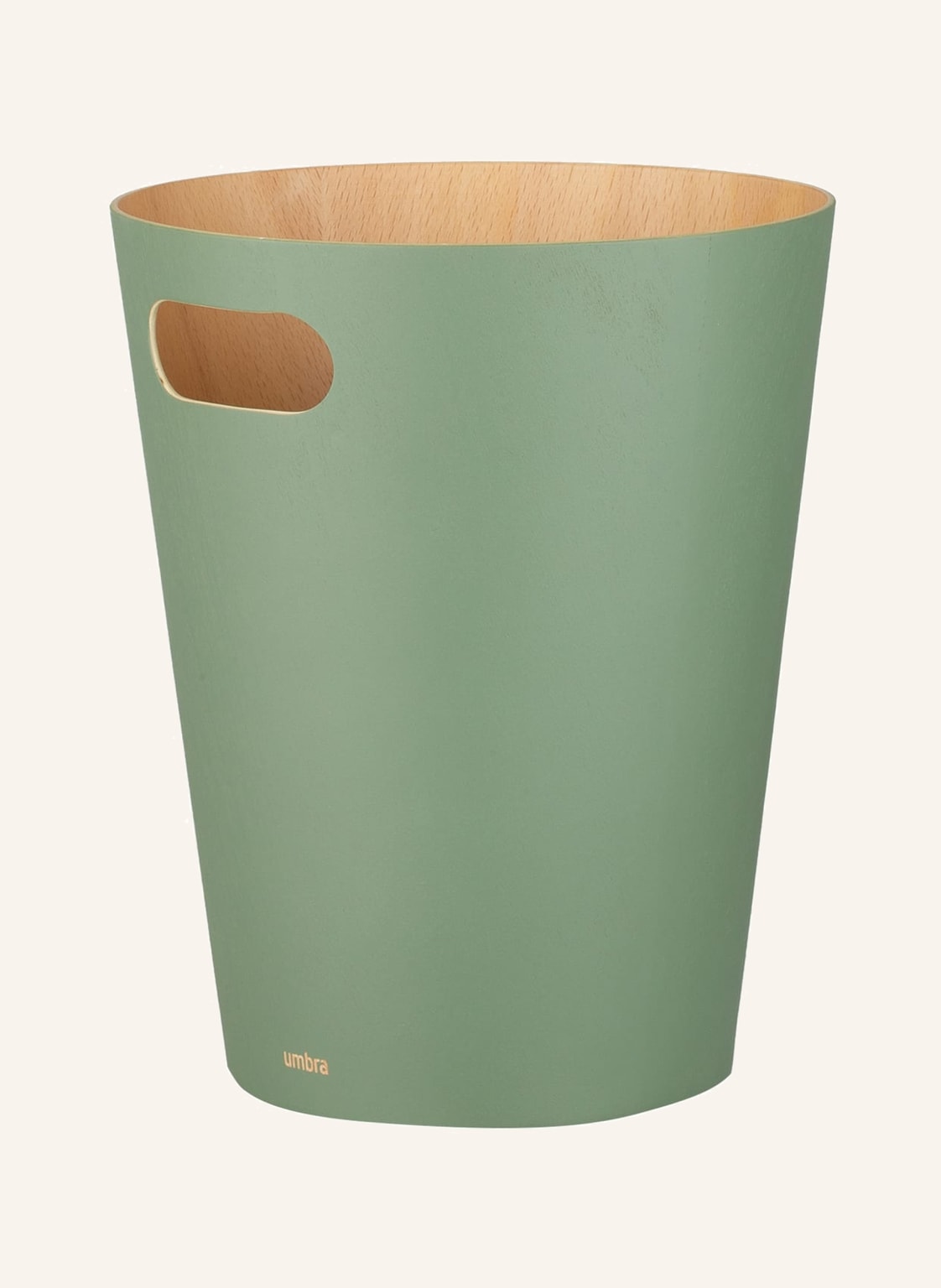 Image of Umbra Papierkorb Woodrow gruen