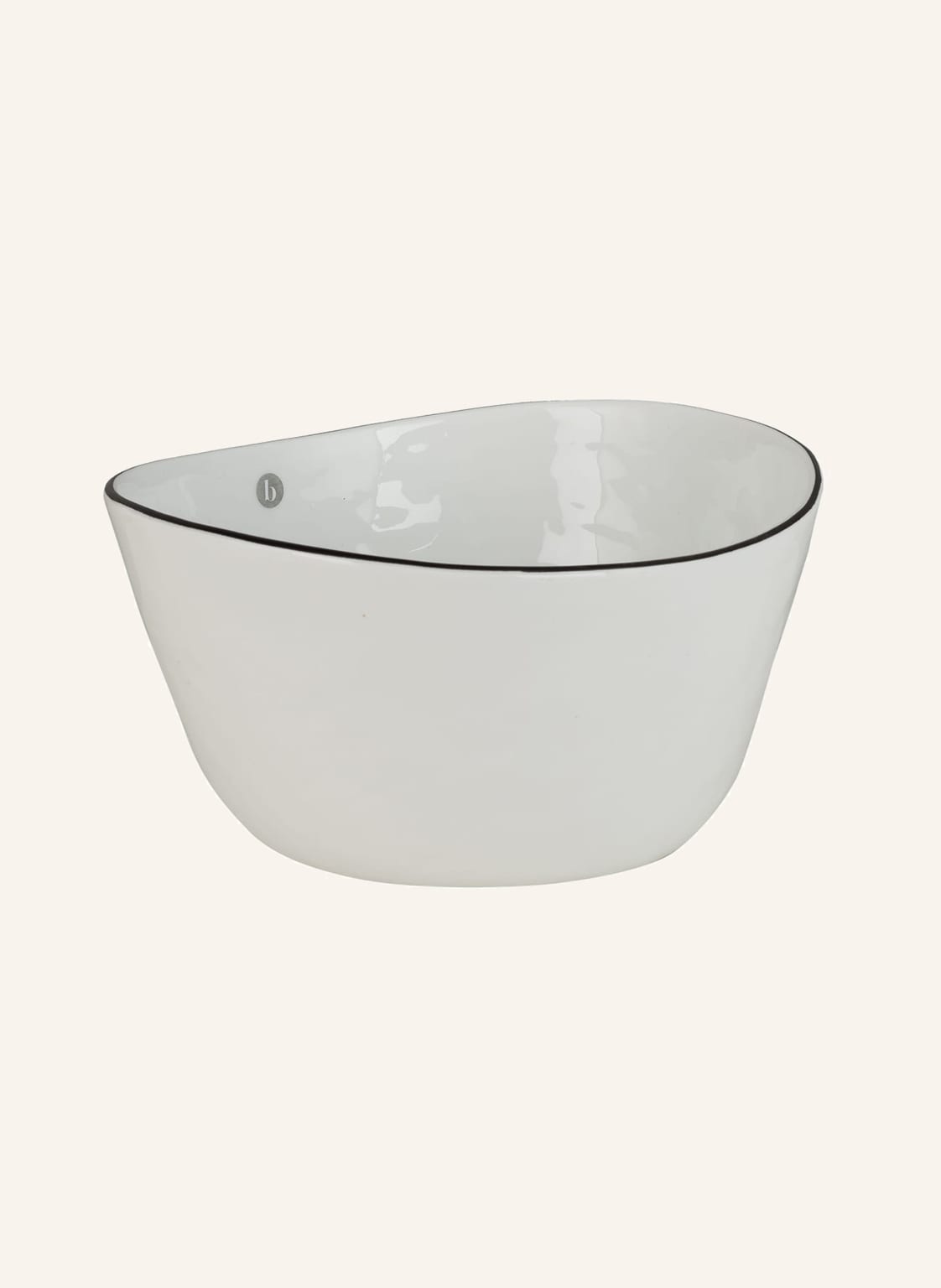 Image of Broste Copenhagen Schale Salt weiss