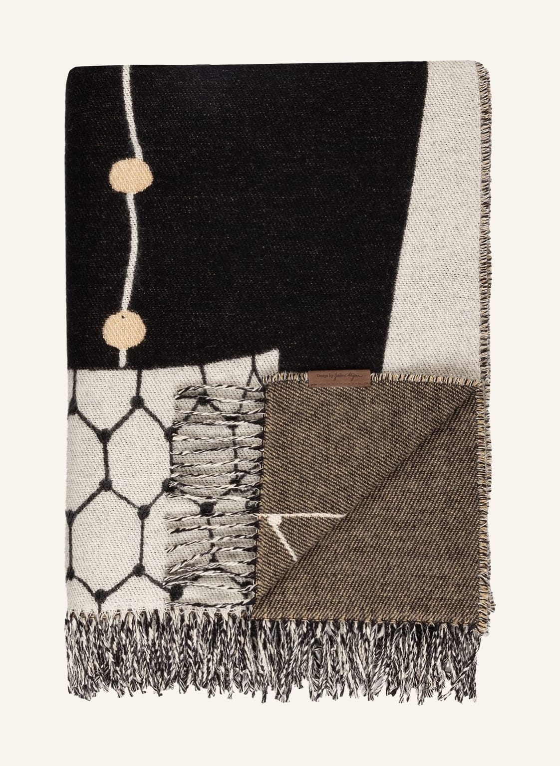 Image of Fritz Hansen Plaid Jaime Hayon Mit Glitzergarn gold