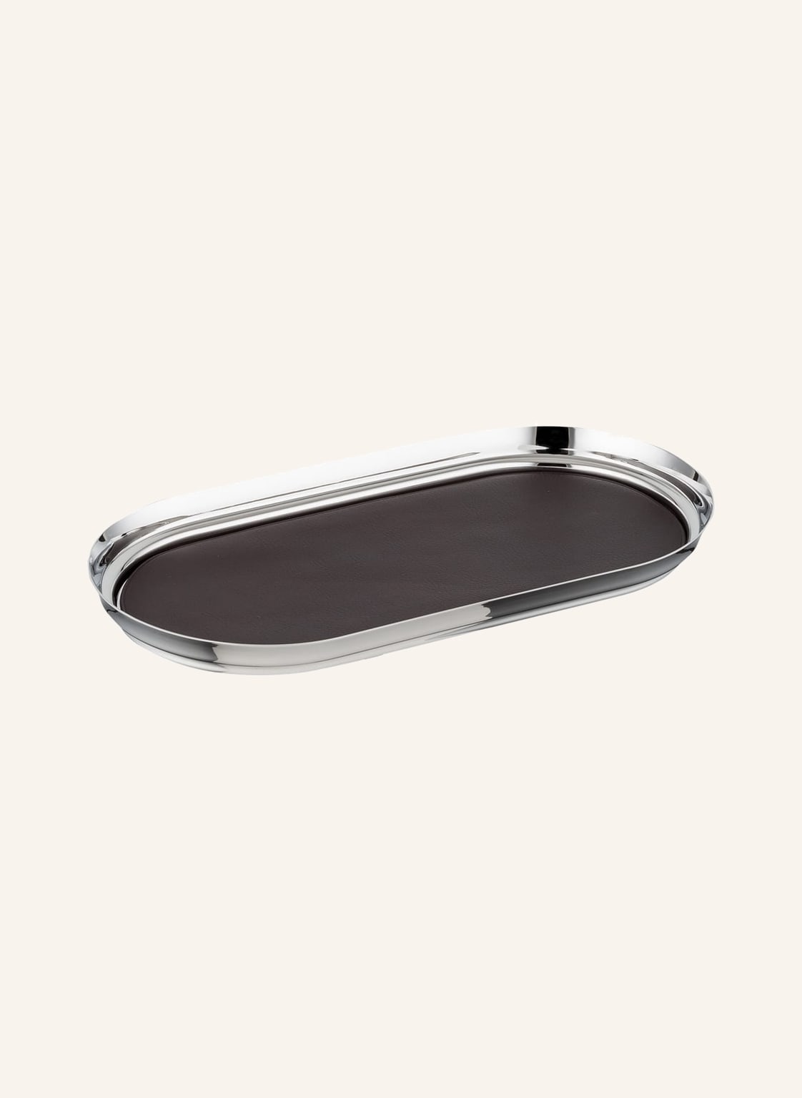 Image of Georg Jensen Tablett Manhattan silber