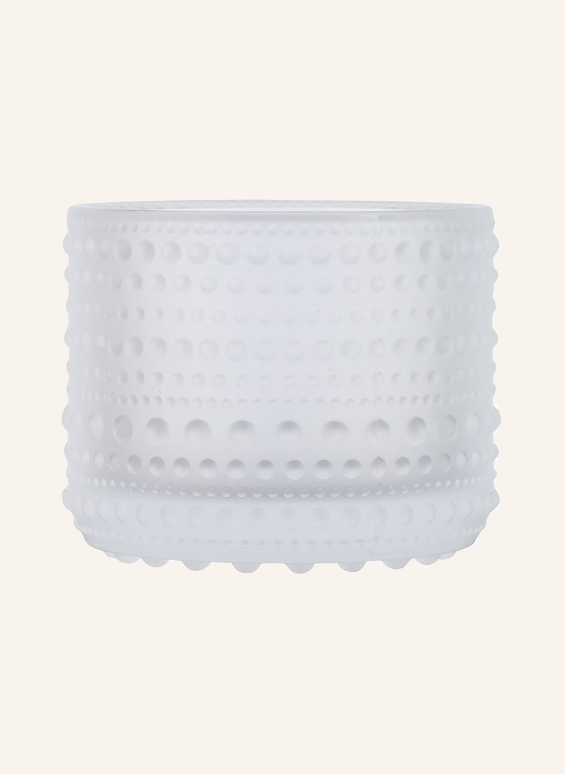 Image of Iittala Teelichthalter Kastehelmi weiss