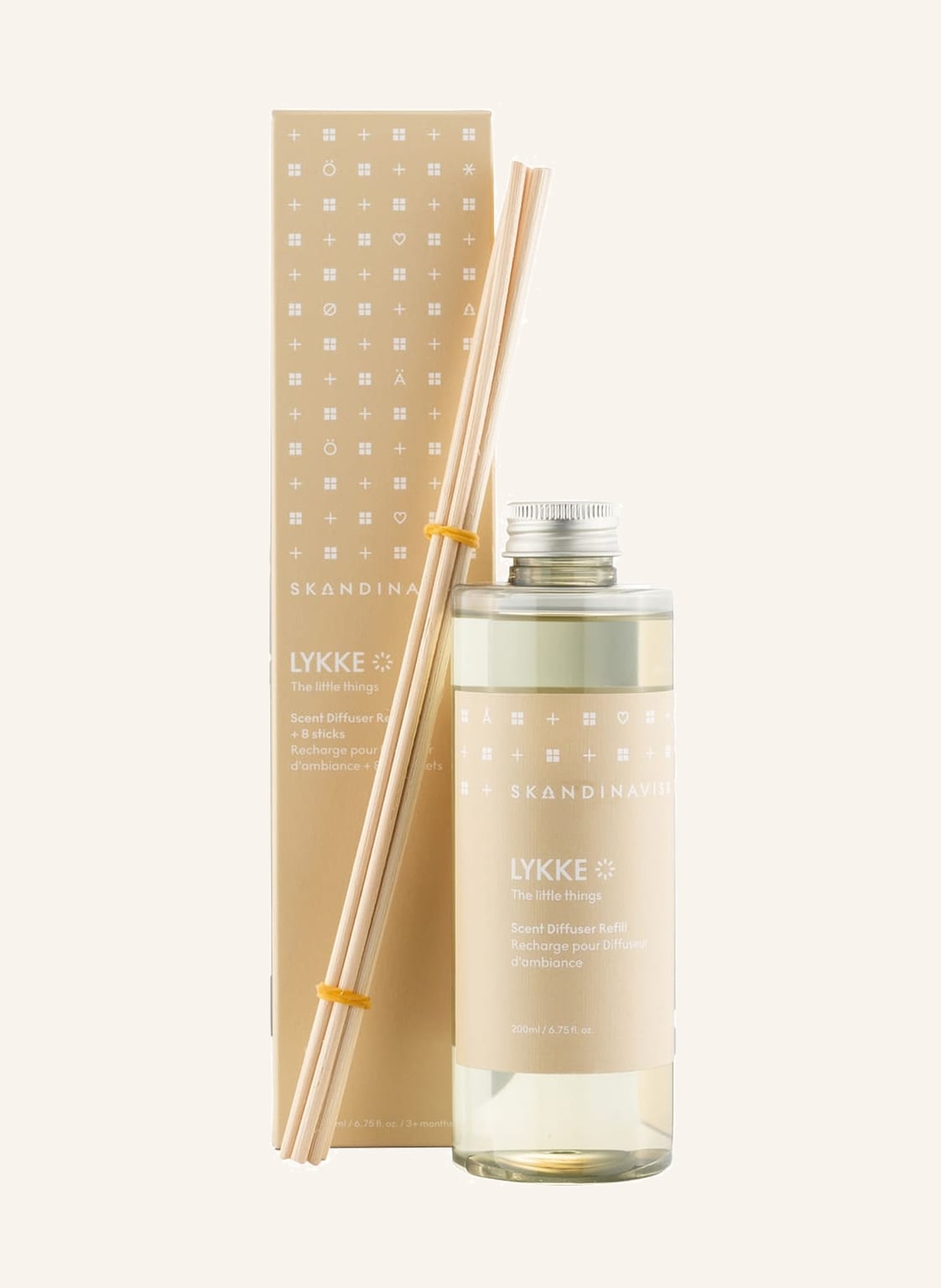 Image of Skandinavisk Raumduft Nachfüllflasche Lykke gelb