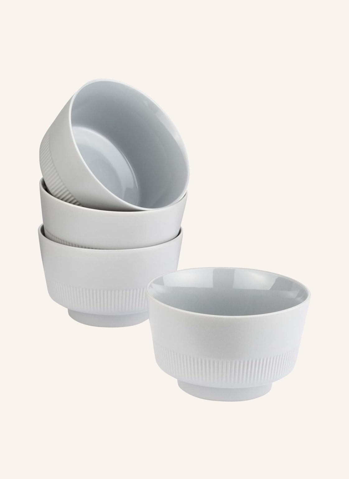 Image of Marc O'polo 4er-Set Schalen Moments grau