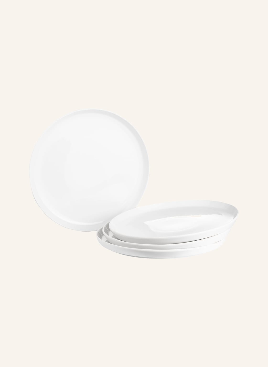 Image of Marc O'polo 4er-Set Speiseteller Moments weiss