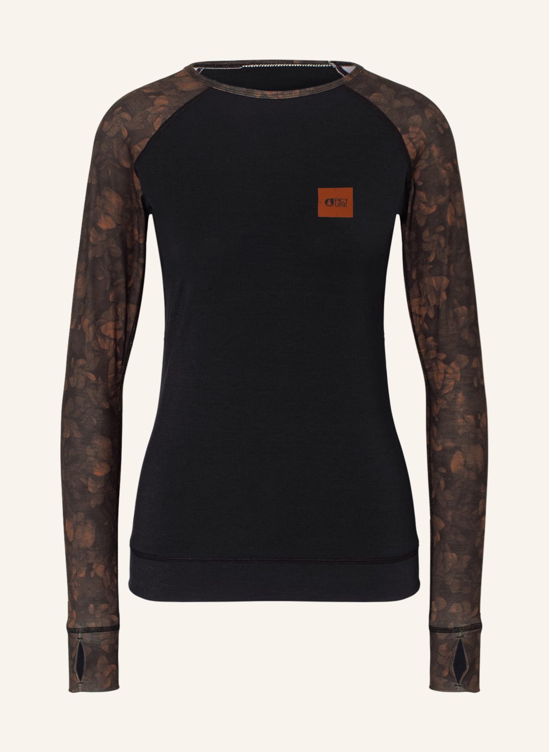 Image of Picture Longsleeve Milita schwarz