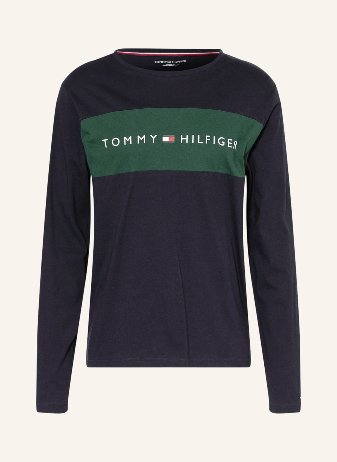 Image of Tommy Hilfiger Lounge-Shirt gruen
