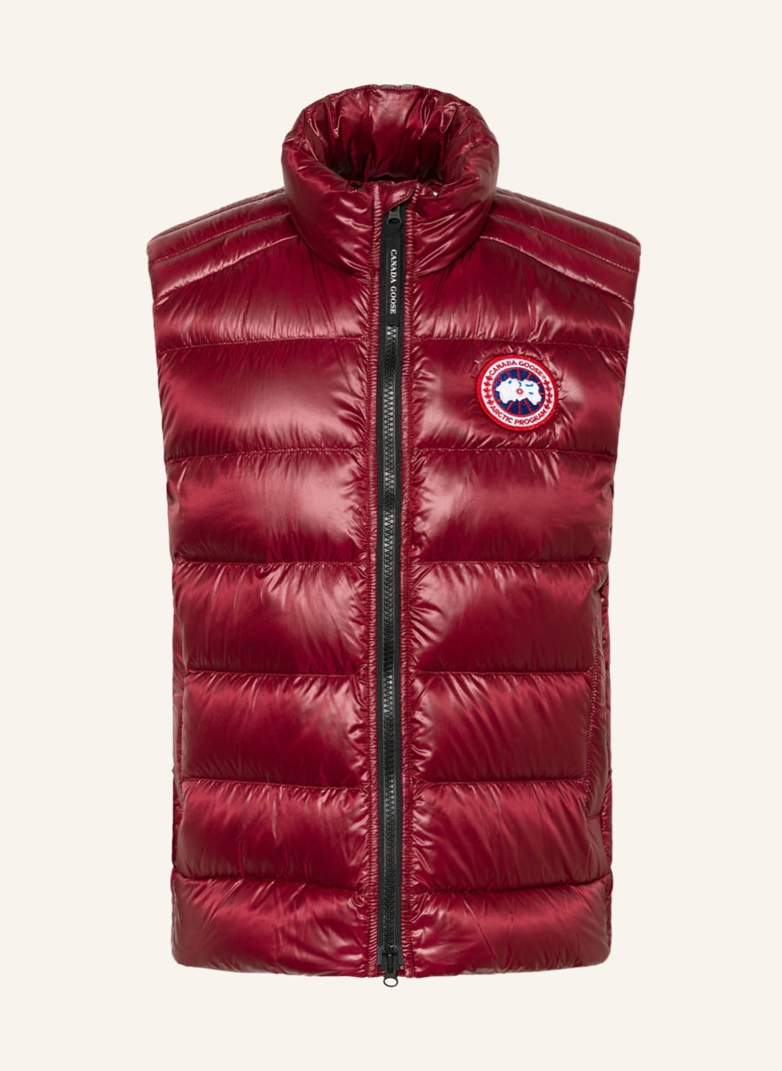 Image of Canada Goose Daunenweste Crofton rot