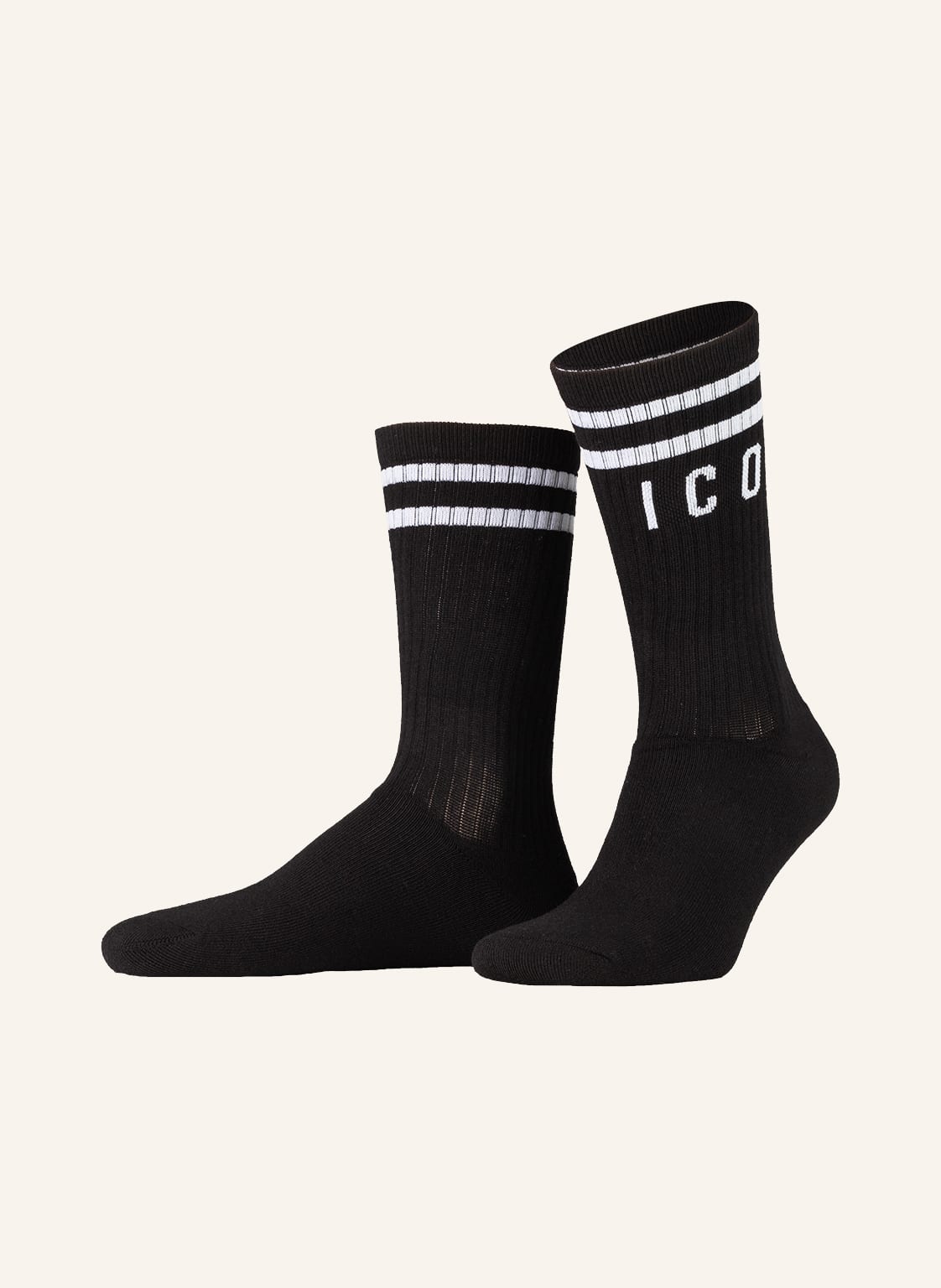 Image of dsquared2 Socken Icon schwarz