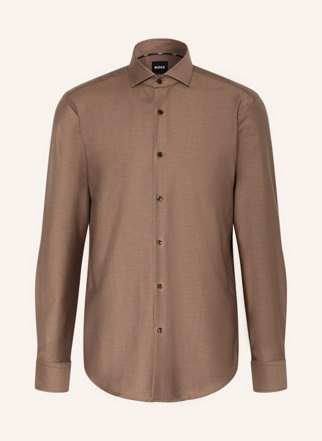 Image of Boss Hemd Joe Regular Fit beige