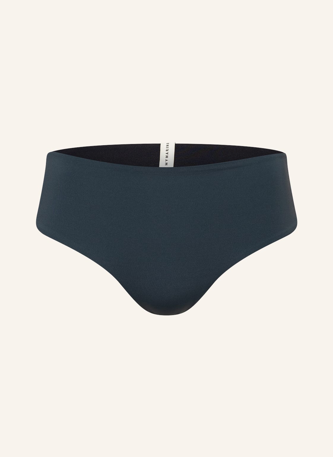 Image of Mymarini High-Waist-Bikini-Hose Cheeky Zum Wenden schwarz