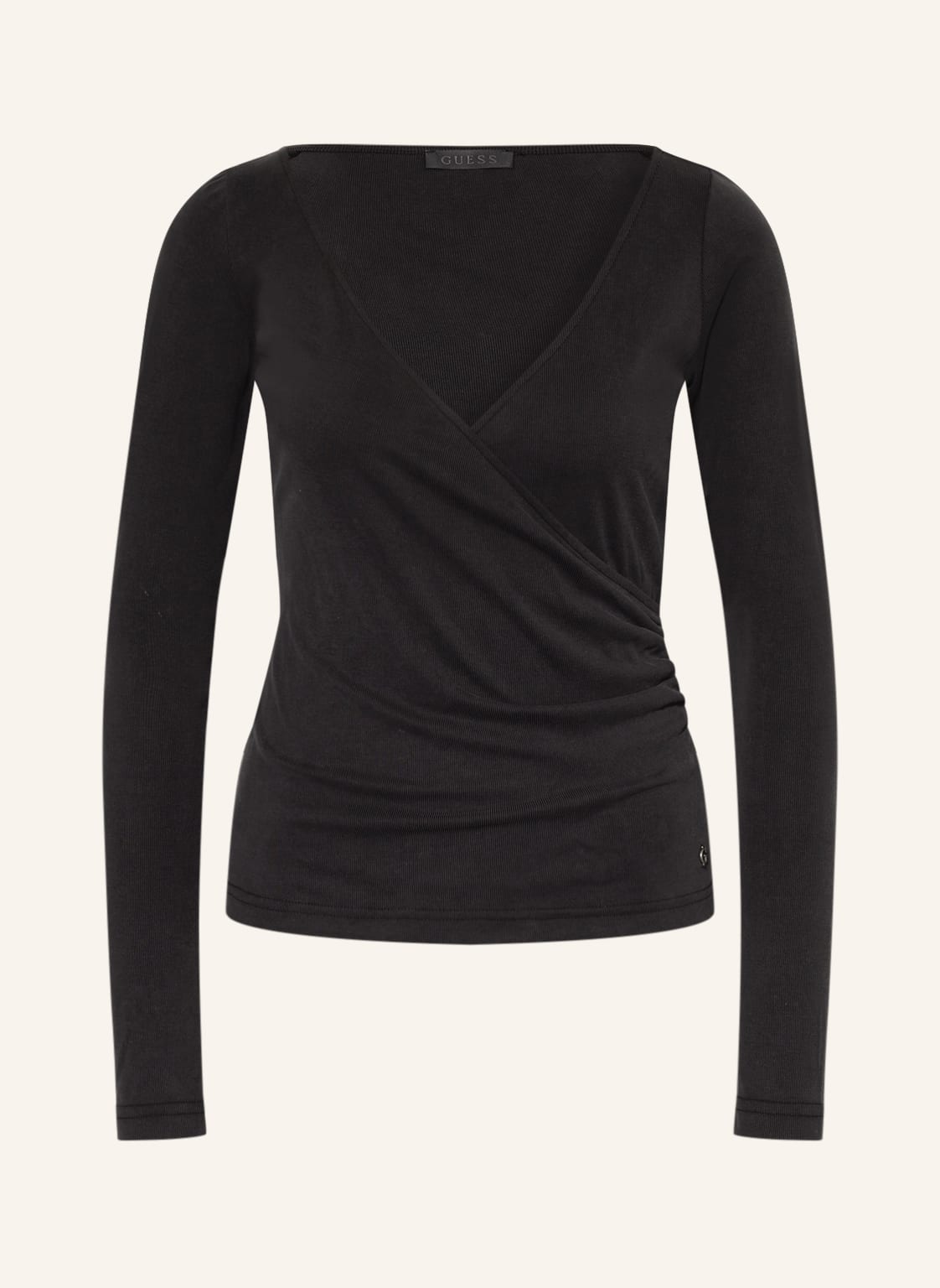 Image of Guess Longsleeve Ines schwarz