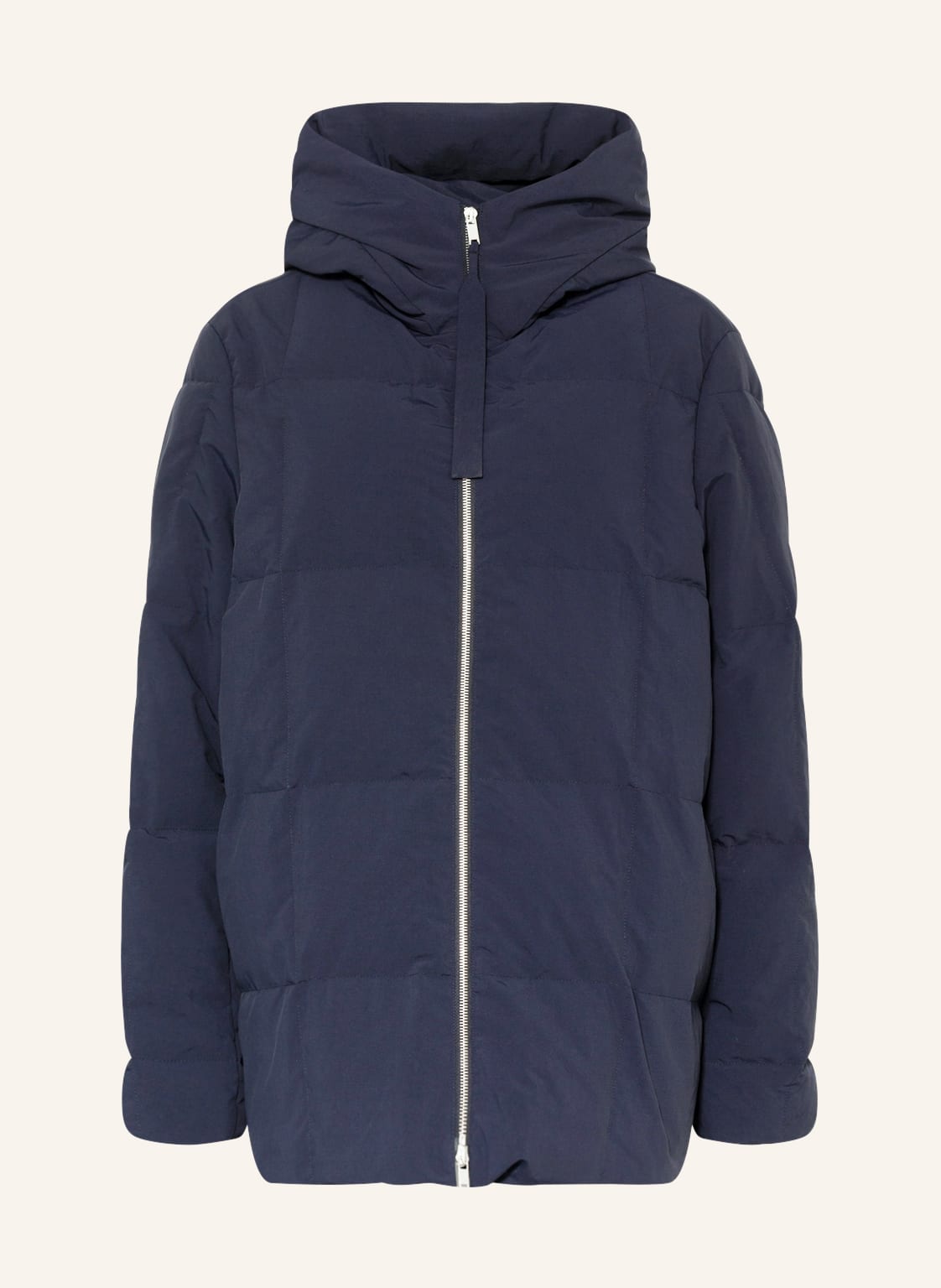 Image of Jil Sander Oversized-Daunenjacke blau